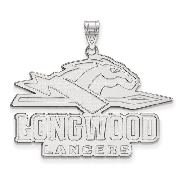14k White Gold Longwood U XL Pendant